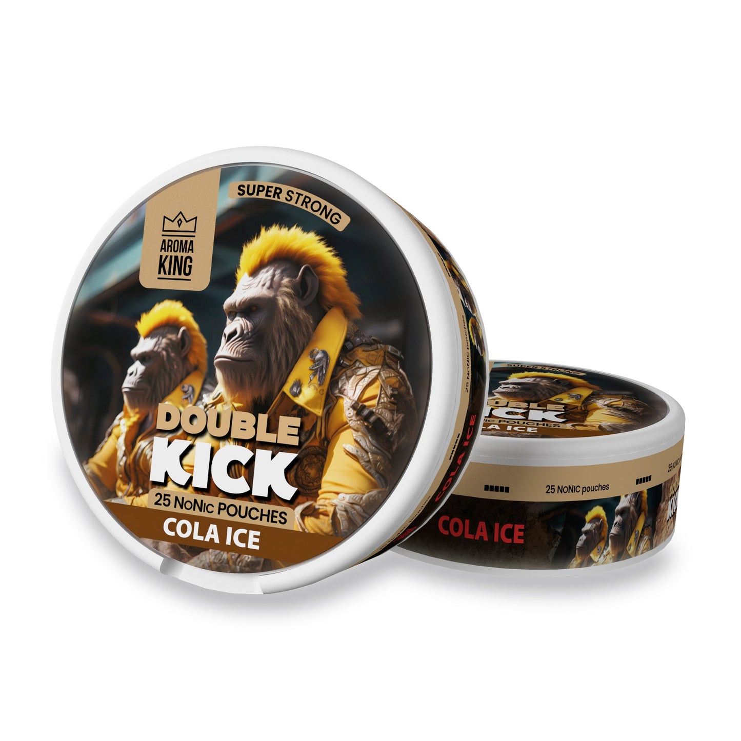 Aroma King Double Kick NoNic Cola Ice pouches