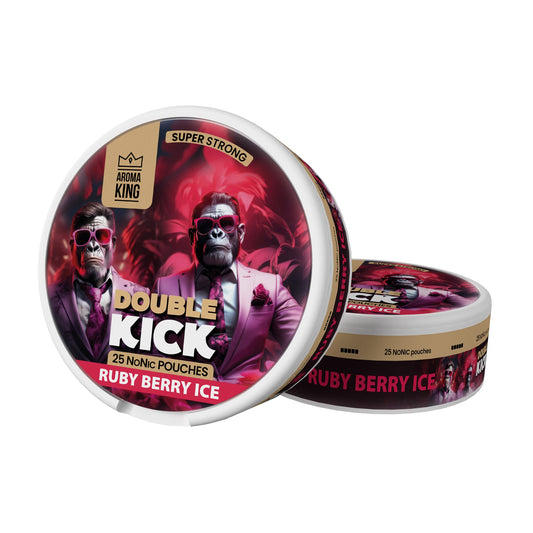 Aroma King Double Kick NoNic Ruby Berry Ice - 50mg