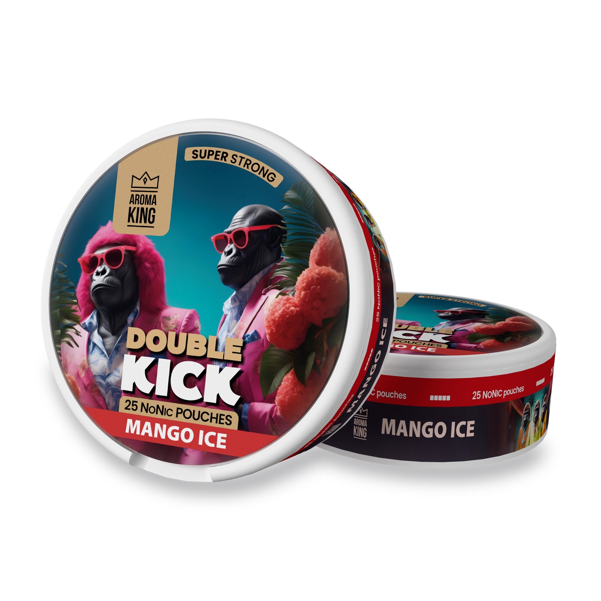 Aroma King Double Kick Nonic Mango Ice pouches