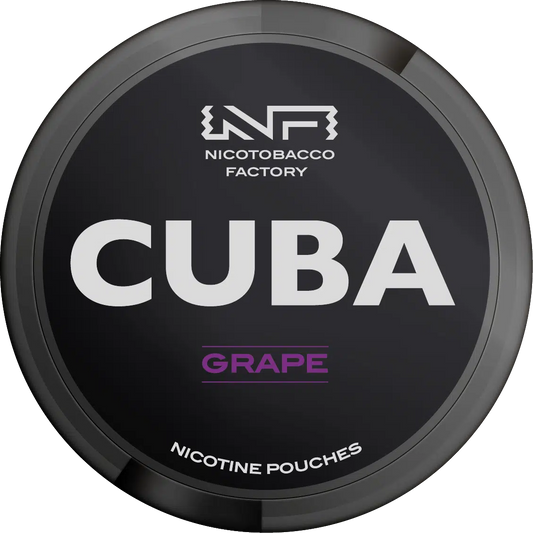 Cuba grape black line snus