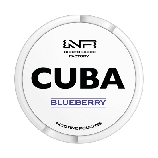 Cuba blueberry Snus whiteline 16mg