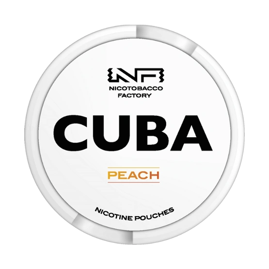 Cuba peach nicotine pouches 16mg