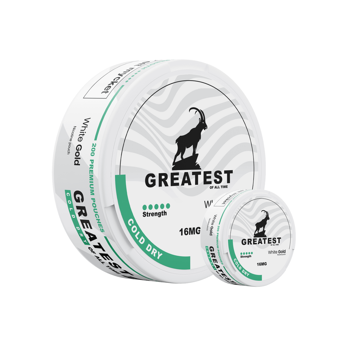 Greatest Cold Dry Mint Mega Can - 16mg