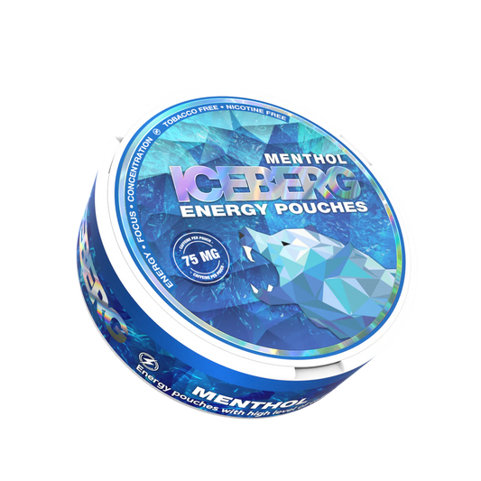 Iceberg menthol caffeine pouches - 75mg