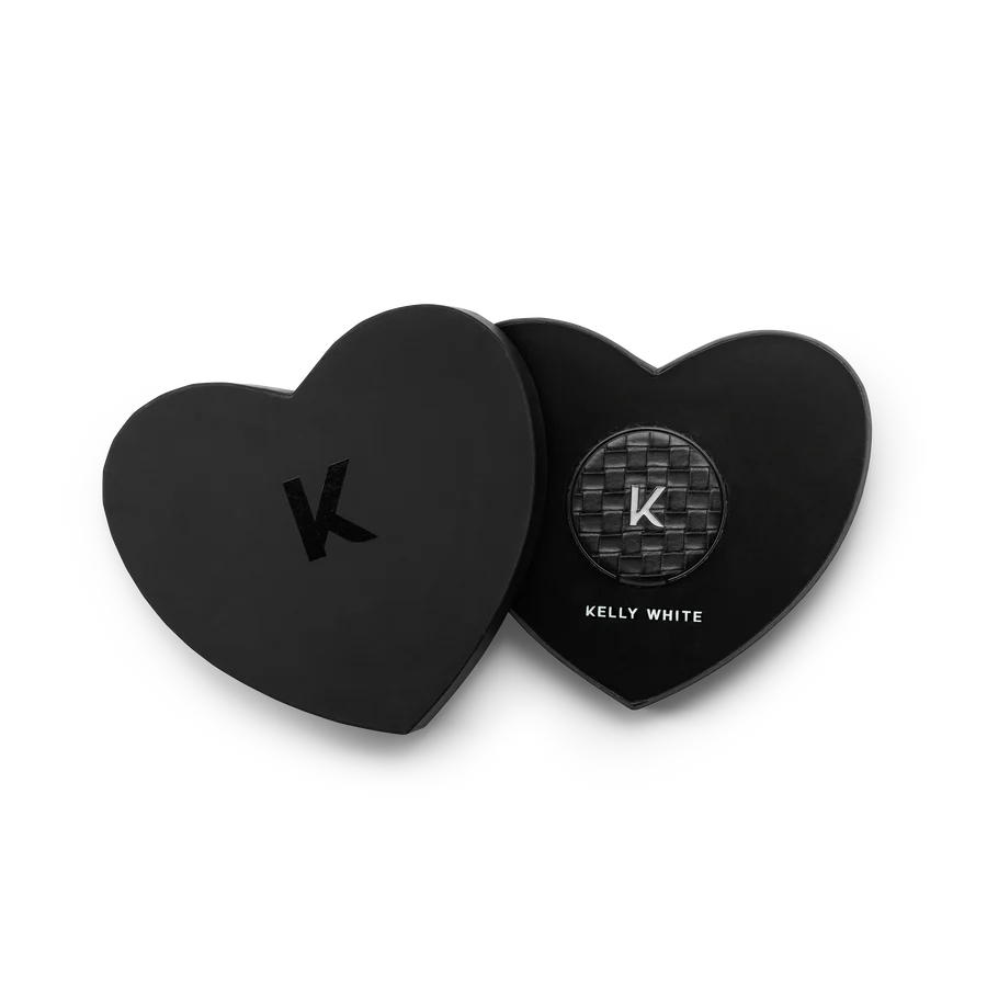Black Kelly white valentines snus storage container