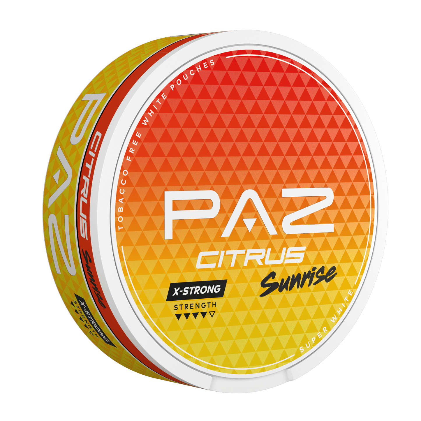 Paz Citrus Sunrise nicotine pouches left