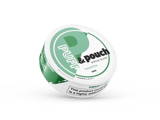 Puff and pouch eucalyptus Nicotine pouches