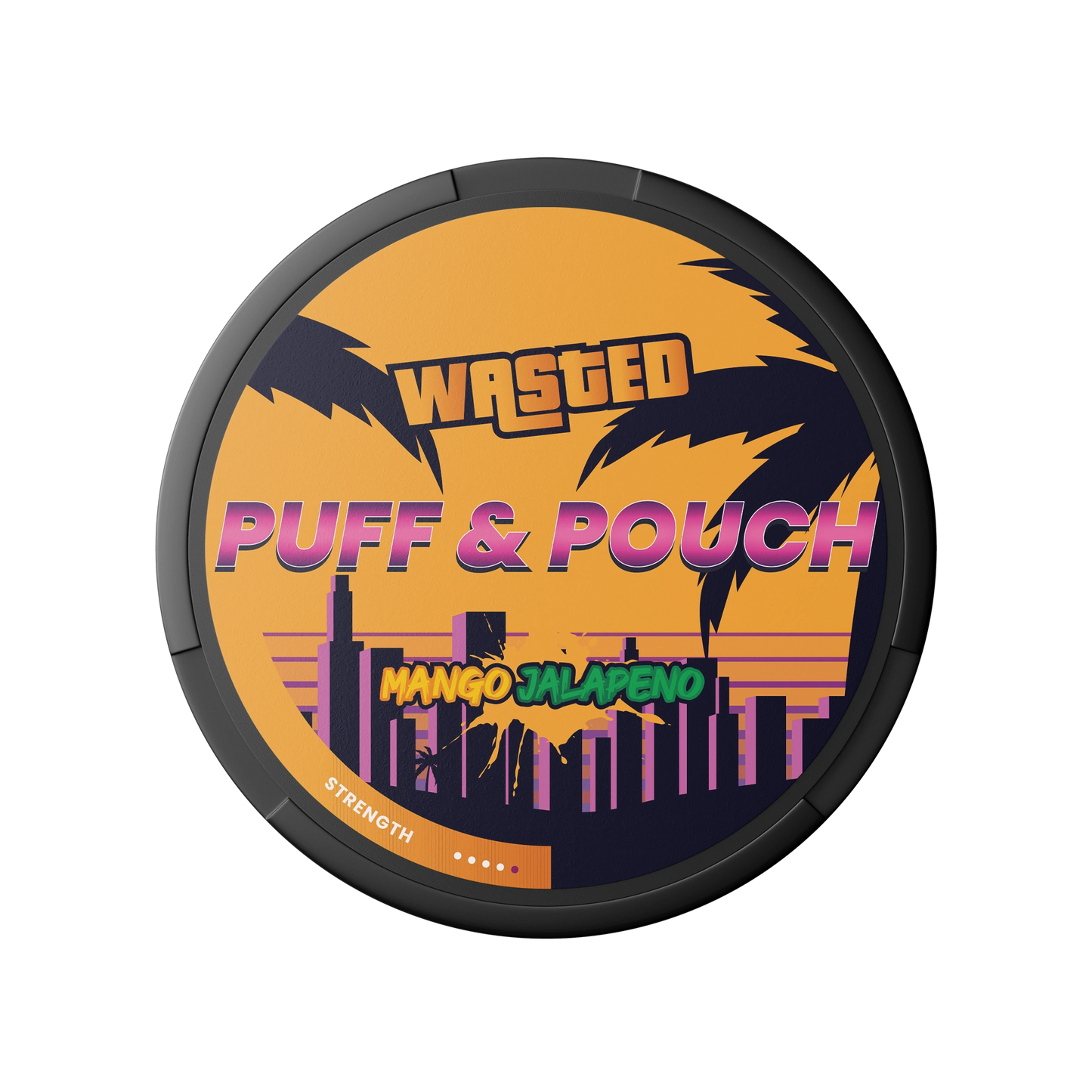 Puff and Pouch Wasted Mango Jalapeno - 12mg