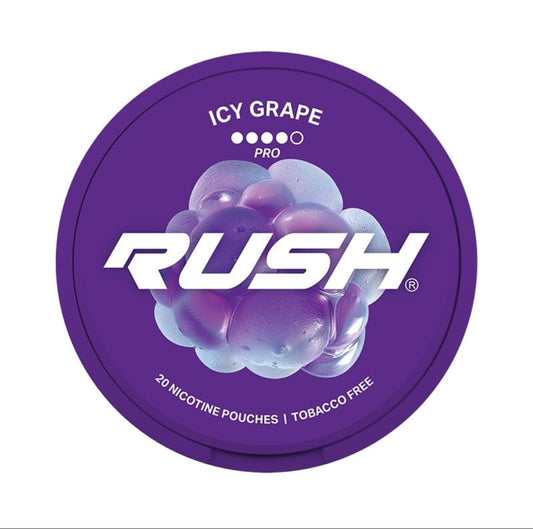 Rush icy grape snus