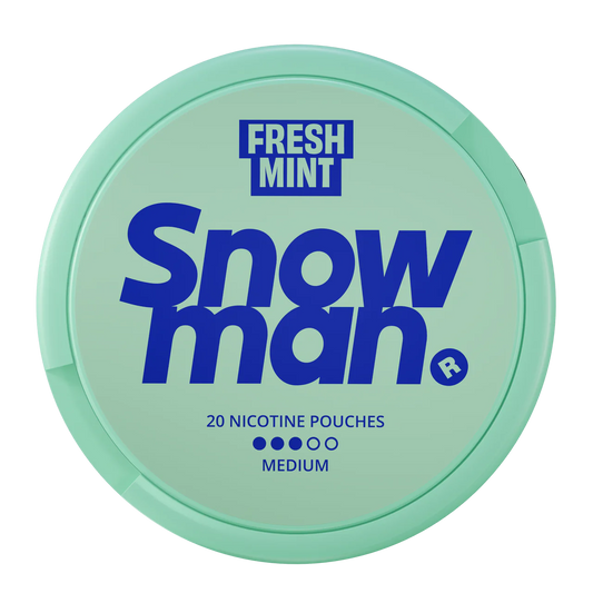 Snowman Fresh Mint Nicotine pouches