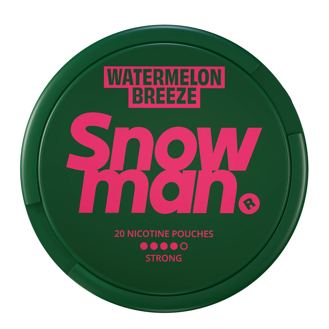 Snowman watermelon breeze nicotine pouches