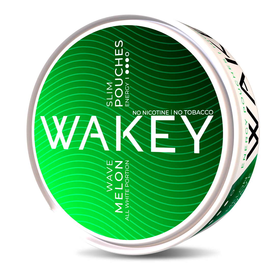 Wakey Melon Wave caffeine pouches