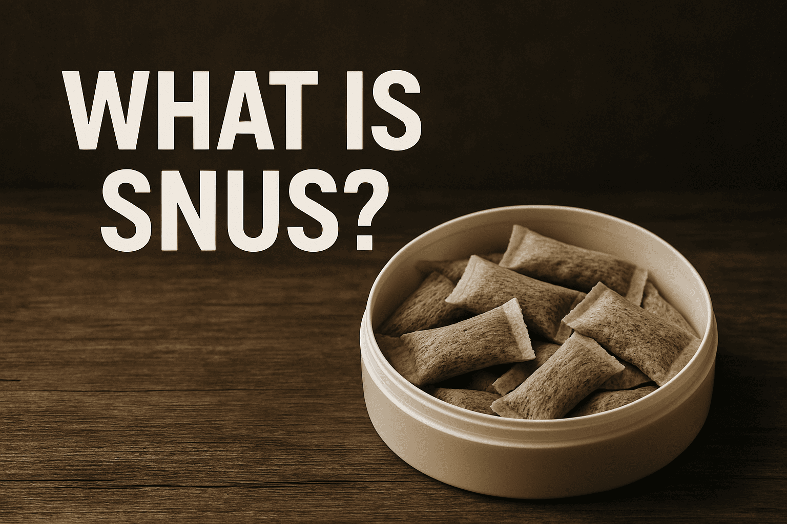 What is snus?