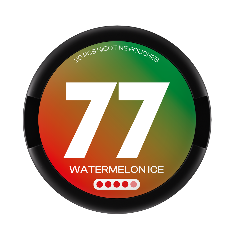 77 Watermelon Ice nicotine pouches 15.6mg