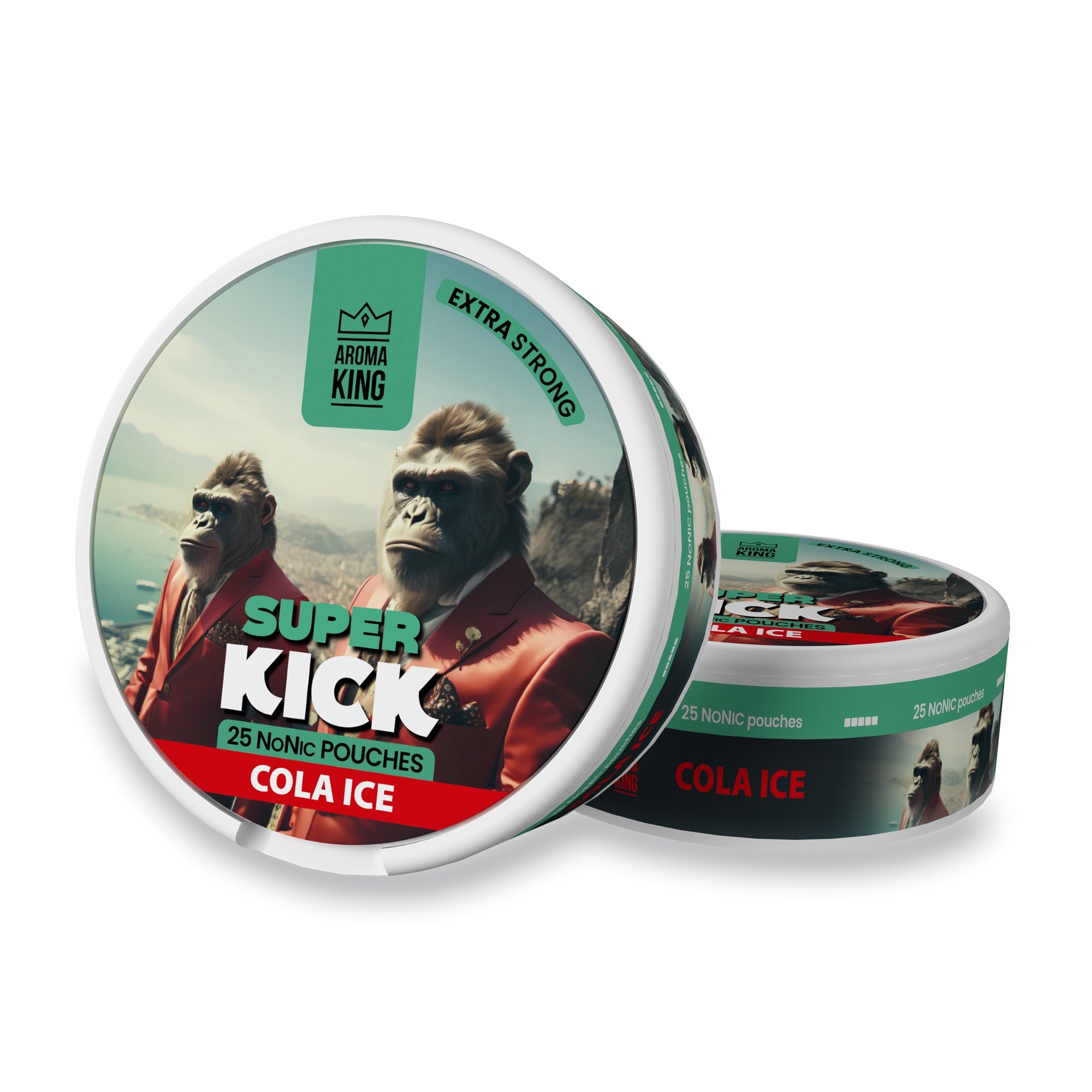 Aroma King Super Kick NoNic Cola Ice pouches