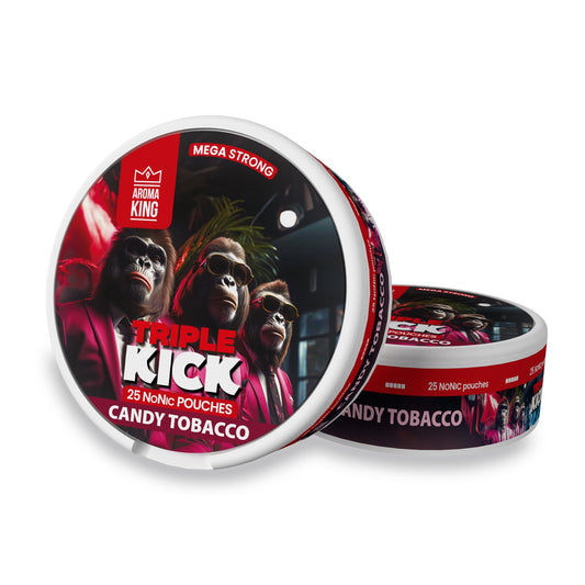 Aroma King Triple Kick NoNic Candy Tobacco - 20mg