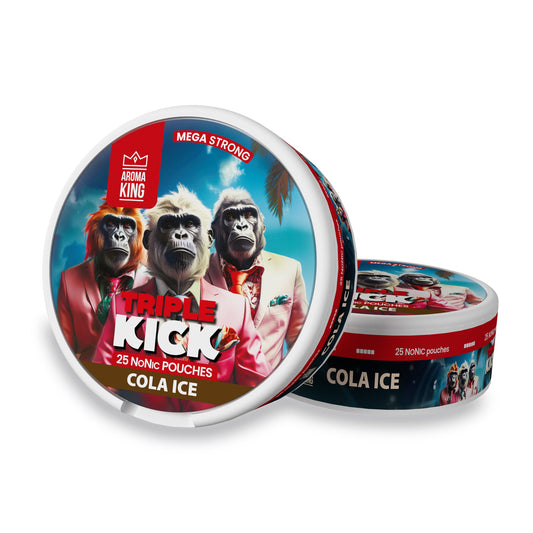 Aroma King Triple Kick NoNic Cola Ice - 20mg