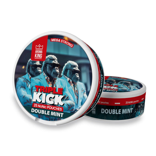 Aroma King Triple Kick NoNic Double Mint - 20mg