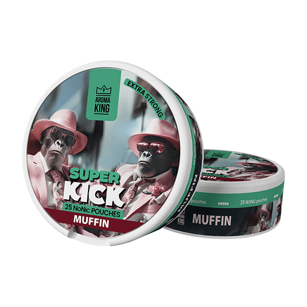 Aroma King Super Kick NoNic Muffin- 25mg