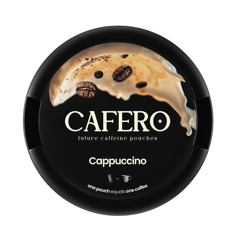 CAFERO Cappuccino Energy Pouches 80mg