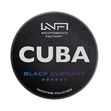 Cuba Blackline Black Currant Nicotine Pouches