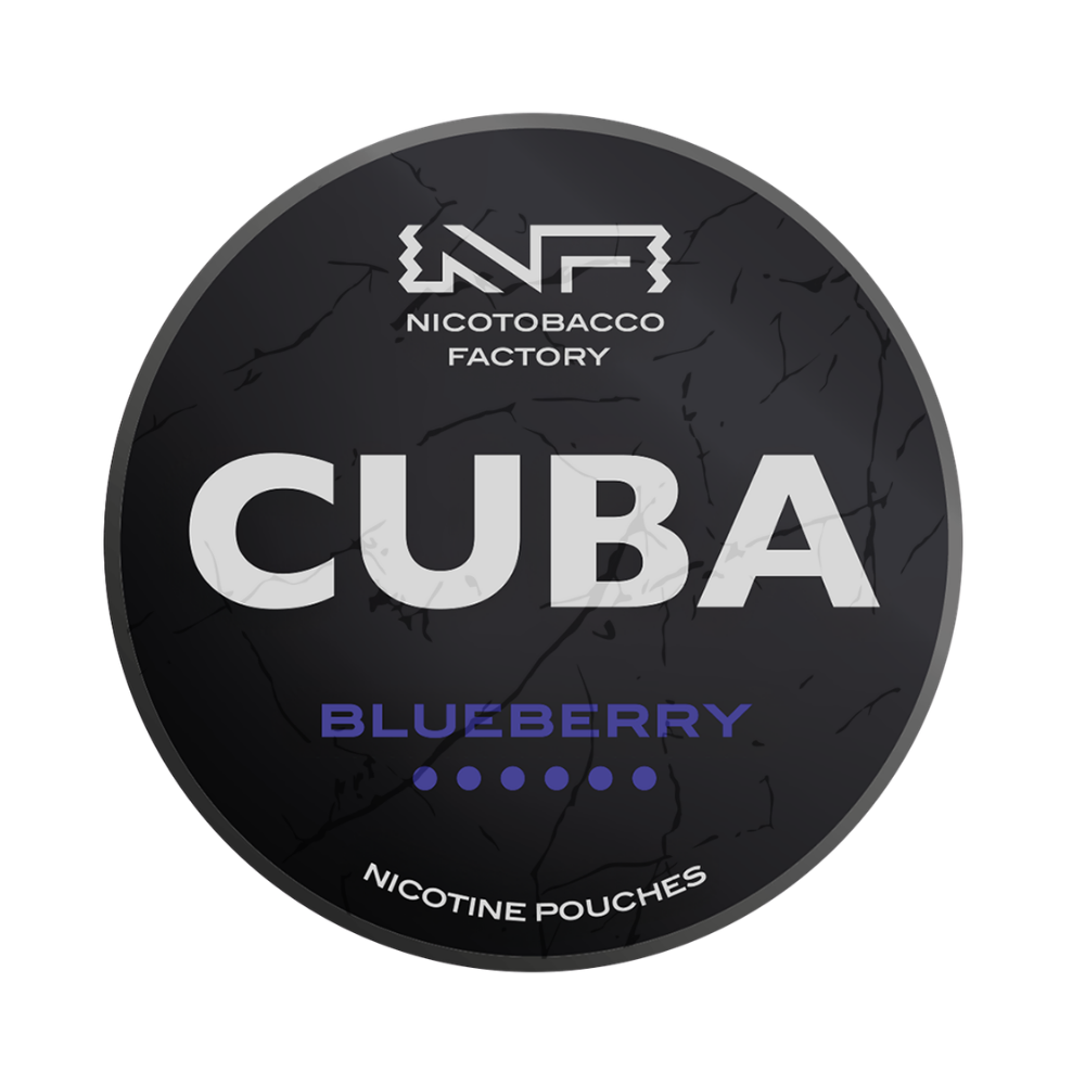 Cuba Blackline Blueberry Nicotine Pouches