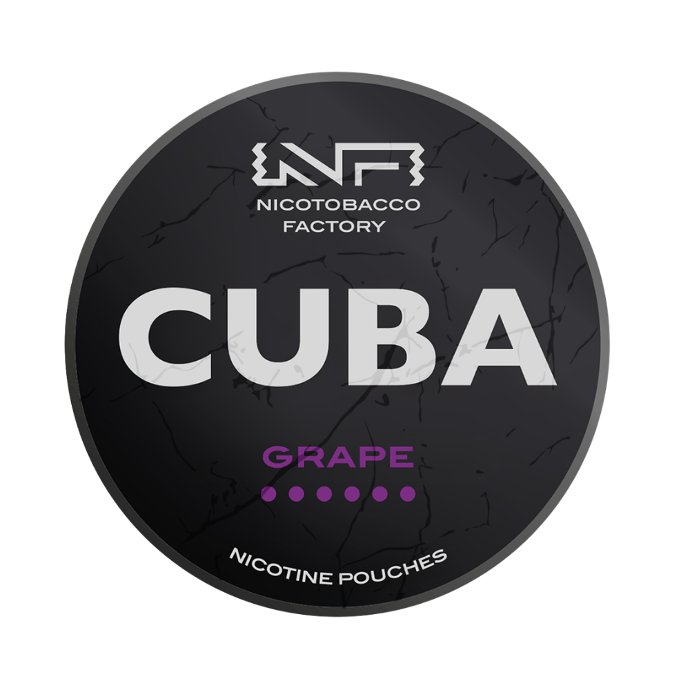 Cuba Blackline Grape Nicotine Pouches