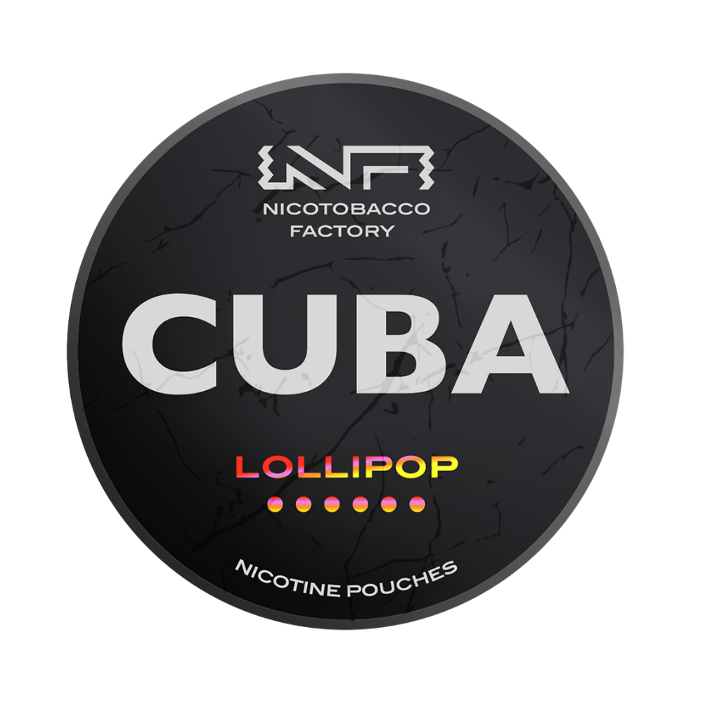 Cuba Blackline Lollipop Nicotine Pouches
