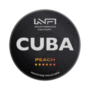Cuba Blackline Peach Nicotine Pouches