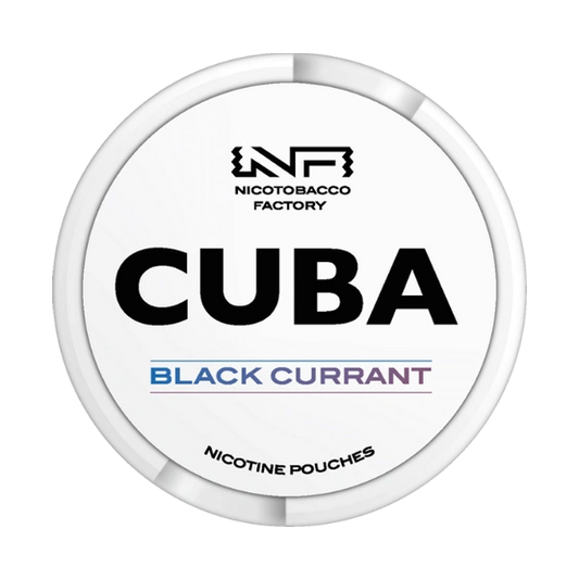 Cuba black currant white line snus 