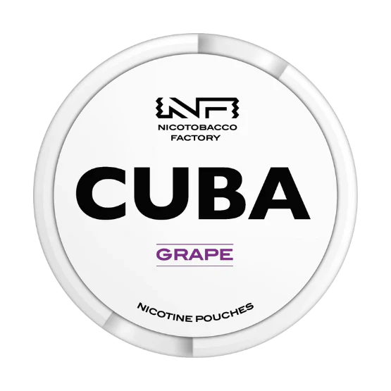 Cuba grape white snus 