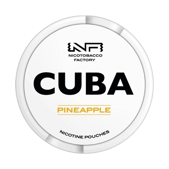 Cuba pineapple nicotine pouches 16mg