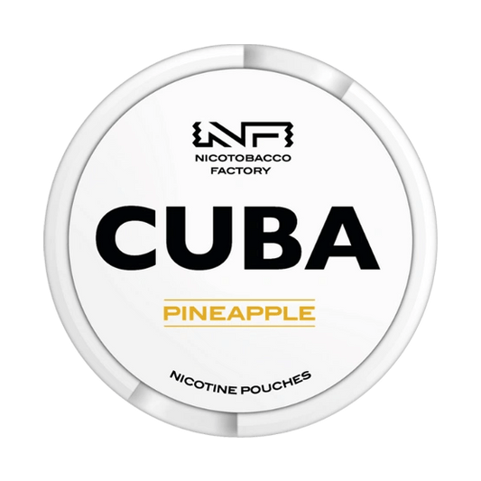 Cuba pineapple nicotine pouches 16mg