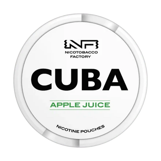 Cuba apple juice nicotine pouches 16mg
