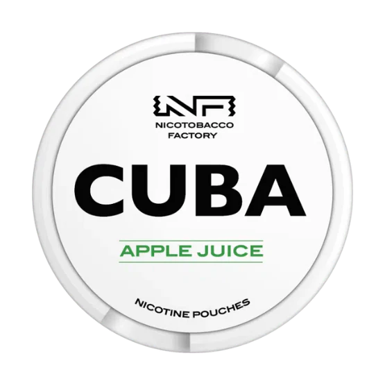 Cuba apple juice nicotine pouches 16mg