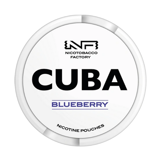 Cuba blueberry Snus whiteline 16mg 