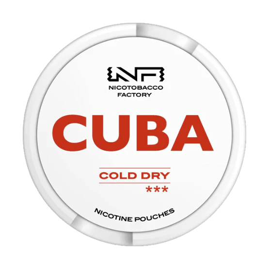 Cuba cold dry snus whiteline 22mg
