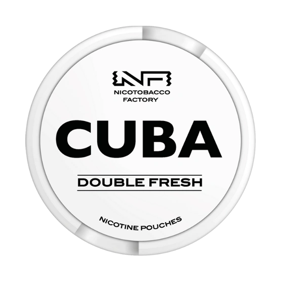 Cuba double fresh snus whiteline 16mg