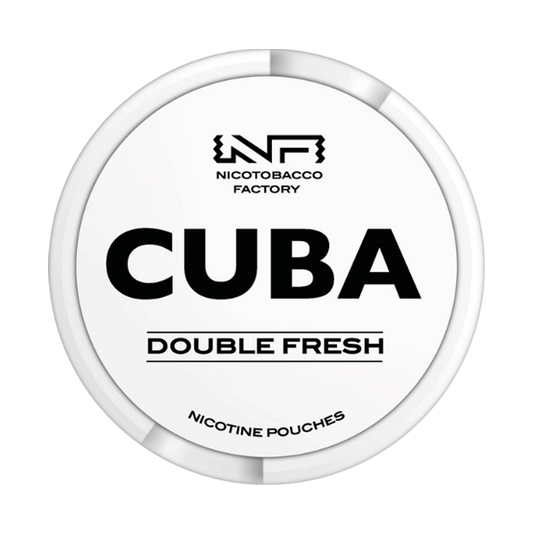 Cuba double fresh snus whiteline 16mg