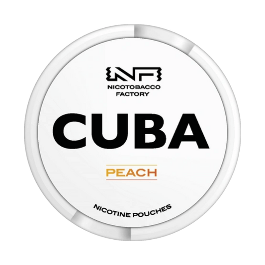 Cuba peach nicotine pouches 16mg
