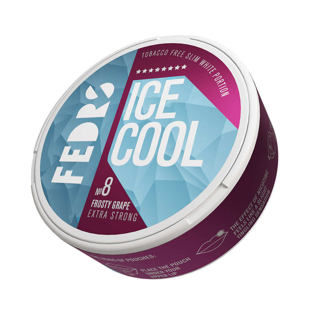 FEDRS ICE COOL Frosty Grape Nicotine Pouches