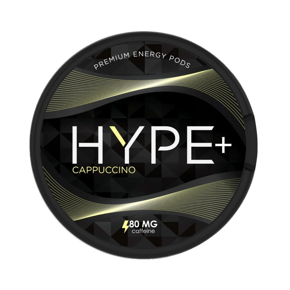 Hype+ Cappuccino energy pouches