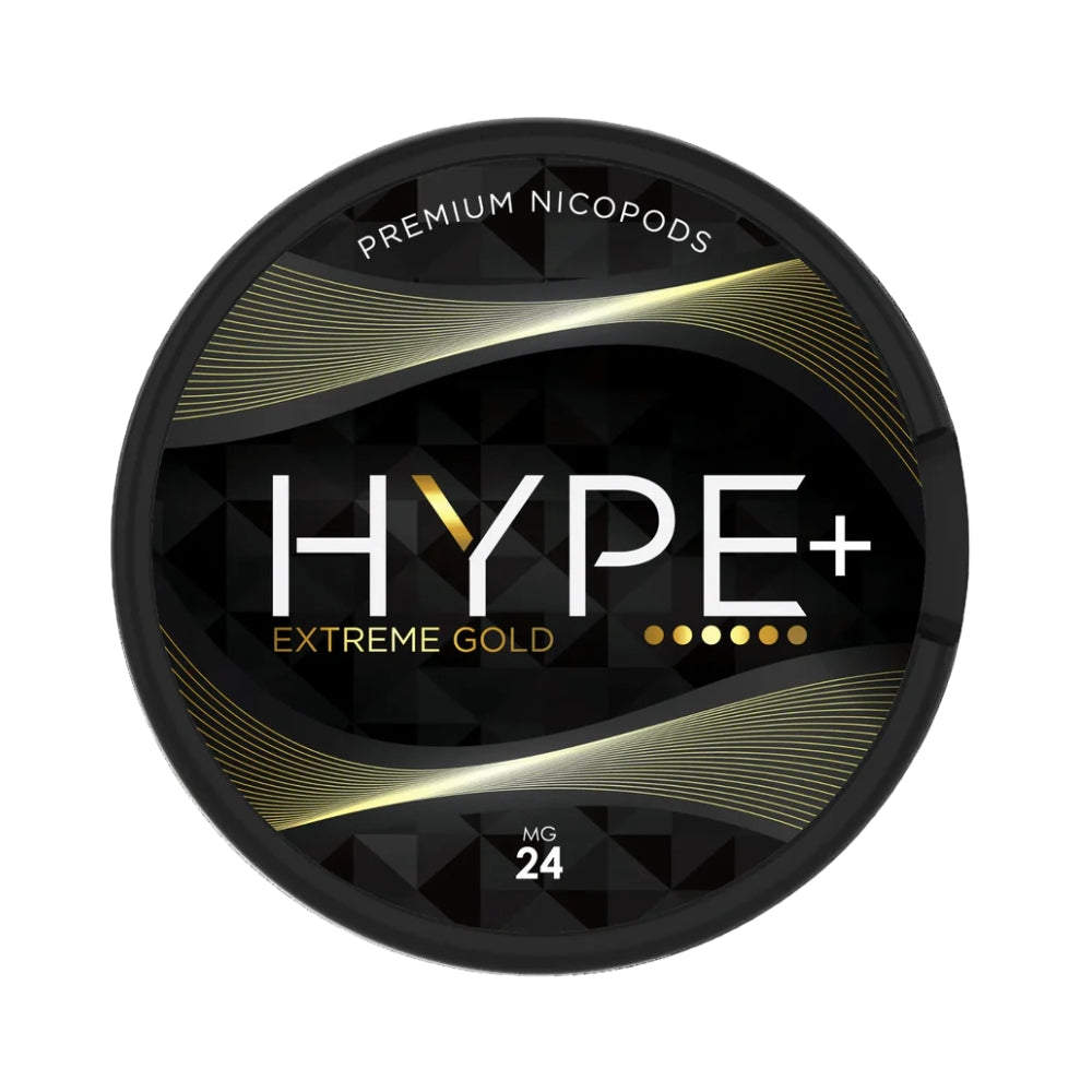 Hype+ extreme gold nicotine pouches