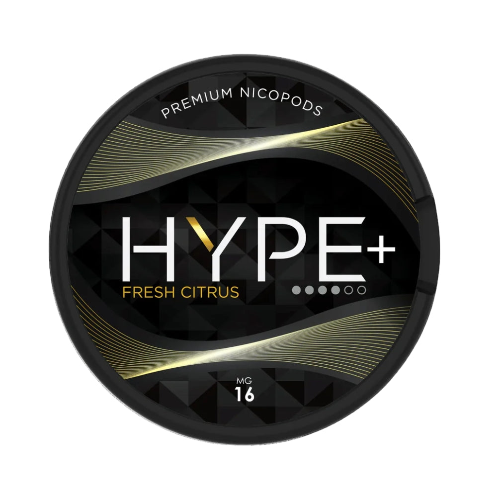 Hype+ Fresh Citrus Nicotine Pouches