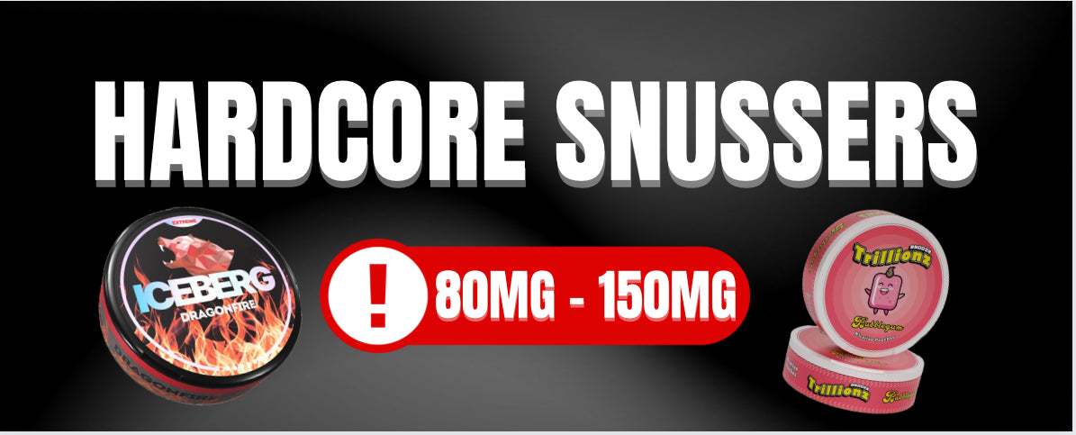 High mg snus 80mg - 150mg