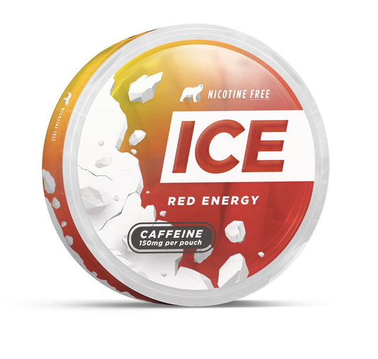 Red energy pouches