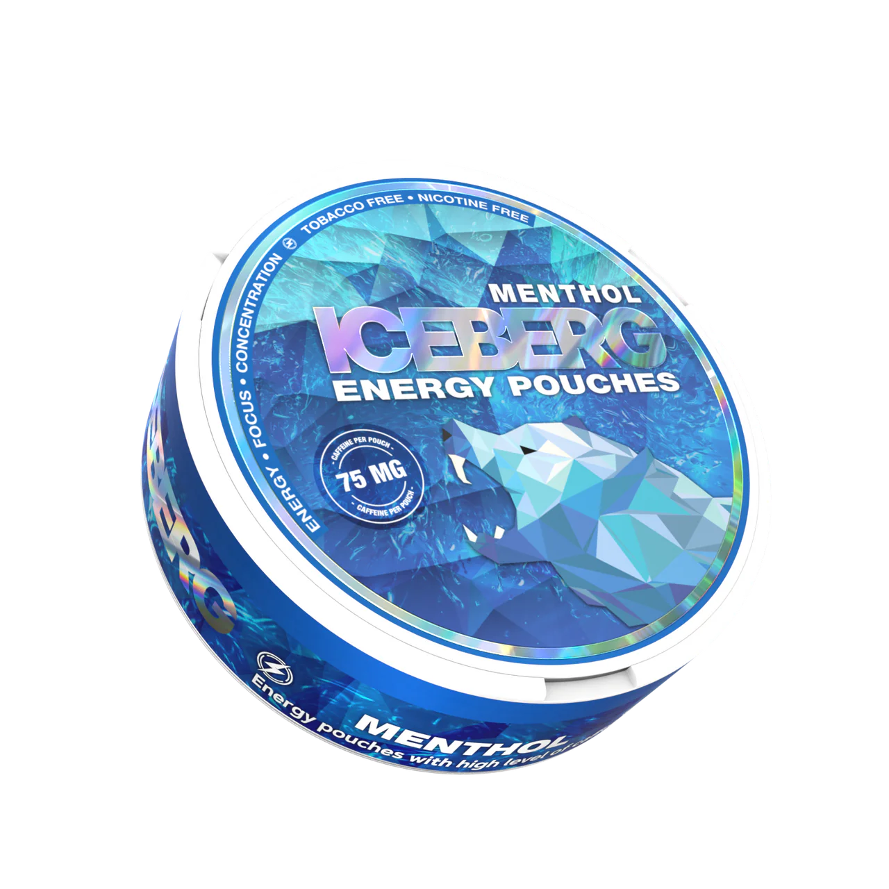 Iceberg menthol caffeine pouches - 75mg
