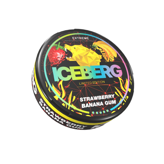 Iceberg Strawberry Banana Gum