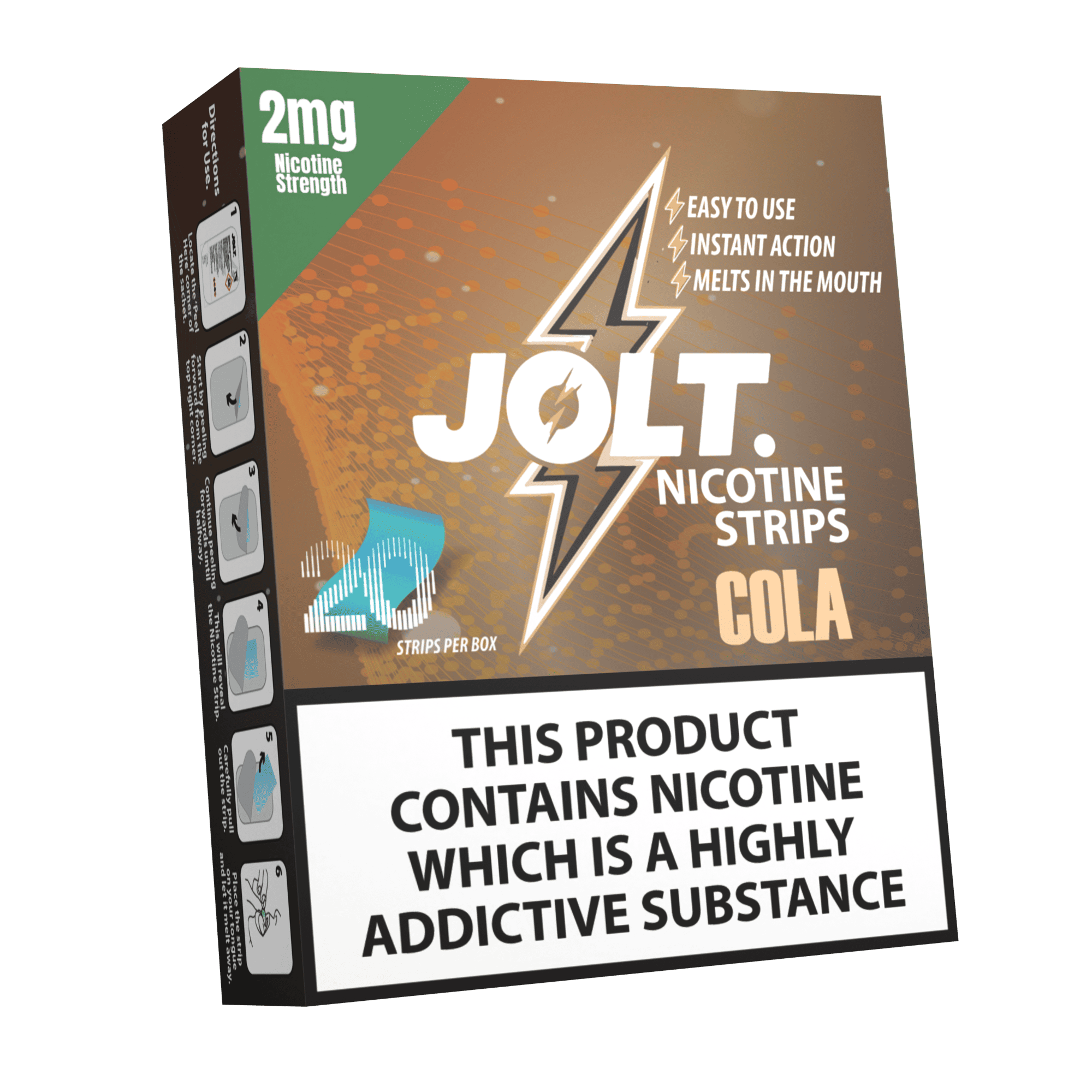 nicotine strips cola 