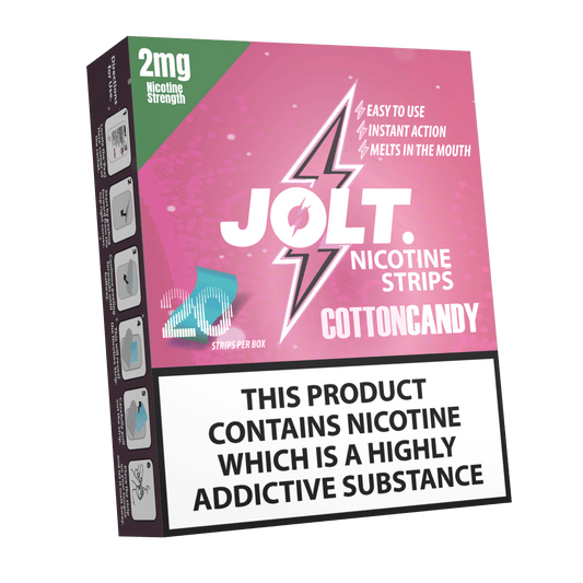 nicotine strips cotton candy 